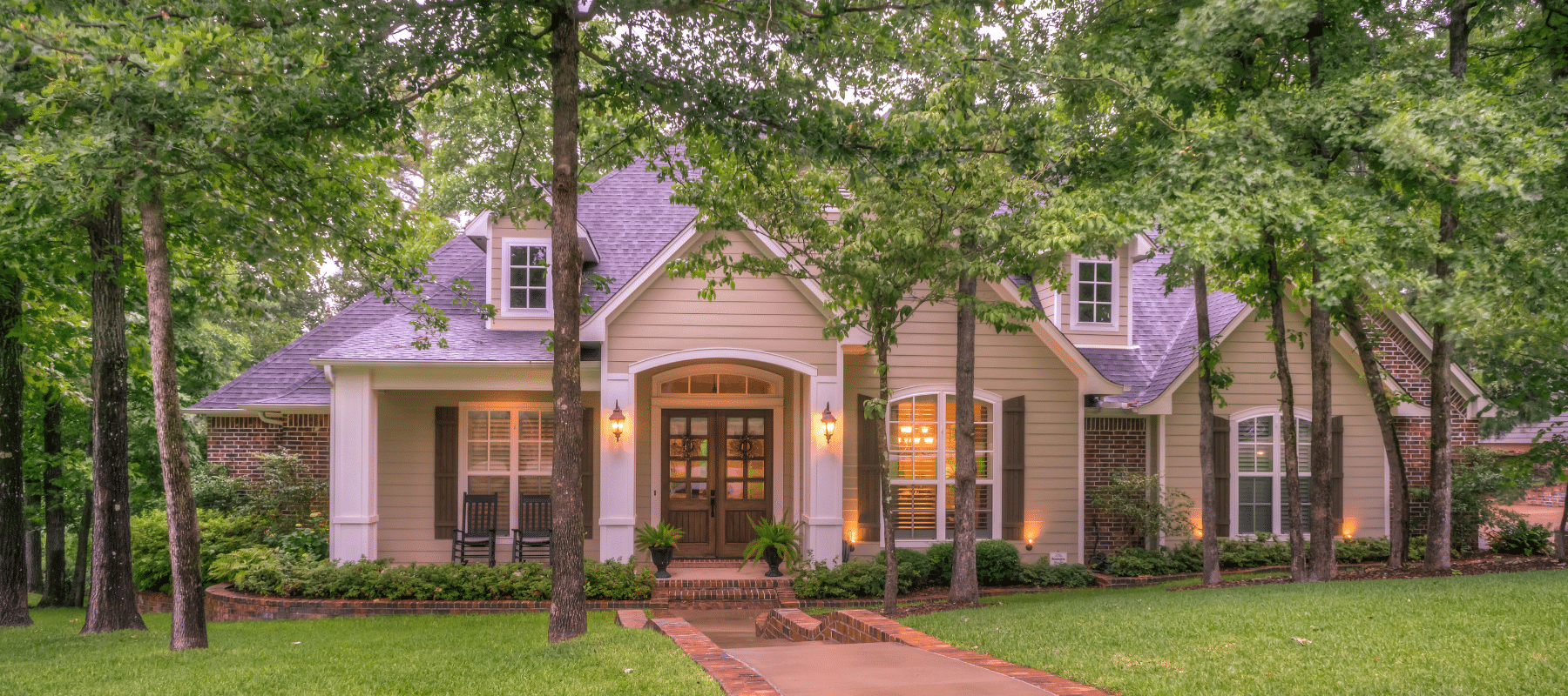 home surrounded by trees in bulverde texas